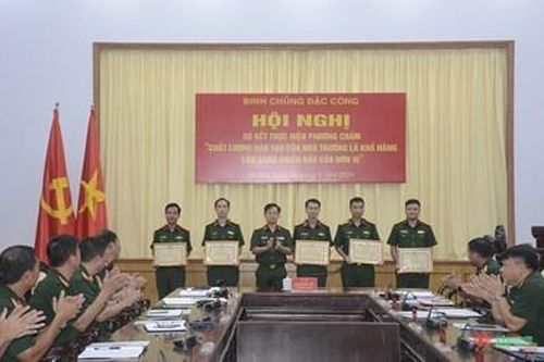 Binh chủng Đặc công tiếp tục chú trọng huấn luyện thực hành, sát thực tế đơn vị