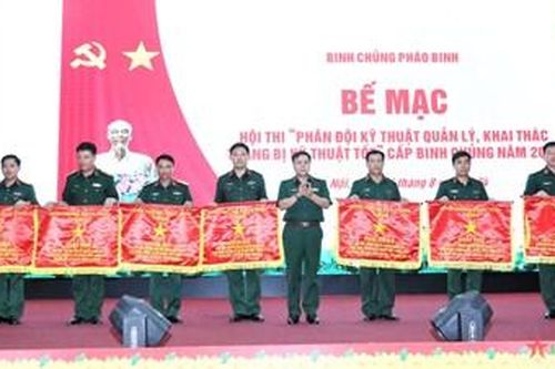 Binh chủng Pháo binh bế mạc Hội thi 'Phân đội kỹ thuật quản lý, khai thác trang bị kỹ thuật tốt'