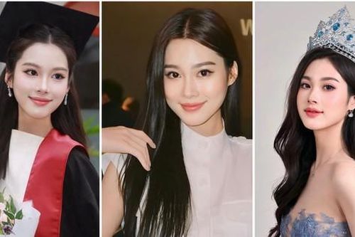 Hoa khôi duyên dáng Ngoại thương 2022 rạng rỡ ngày tốt nghiệp