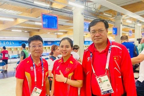 Trưởng đoàn thể thao Việt Nam đã báo cáo kết quả thi đấu tại Olympic Paris 2024