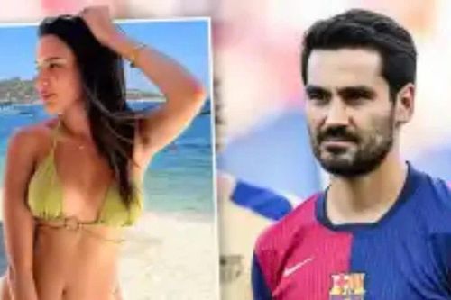 Bà xã xinh đẹp 'bối rối' khi Gundogan chính thức trở lại Man City