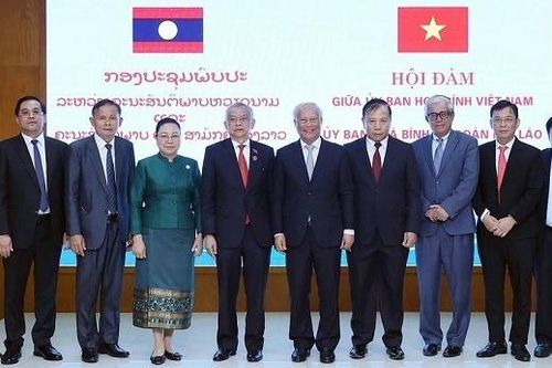 Thúc đẩy hoạt động hòa bình, đoàn kết giữa Việt Nam và Lào