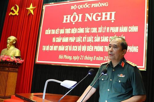 Ban Chỉ đạo 1389 Bộ Quốc phòng kiểm tra một số đơn vị trên địa bàn thành phố Hải Phòng