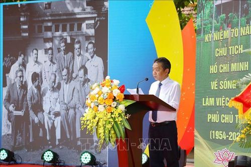 55 năm bảo tồn và phát huy giá trị Khu Di tích Chủ tịch Hồ Chí Minh tại Phủ Chủ tịch