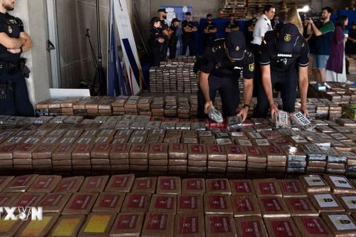 Hải quân Colombia thu giữ gần 4 tấn ma túy trị giá hơn 91 triệu USD