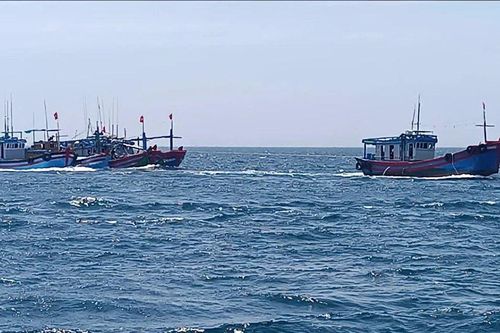 Phối hợp điều tra vụ va chạm giữa tàu cá và tàu hàng trên vùng biển Phú Yên