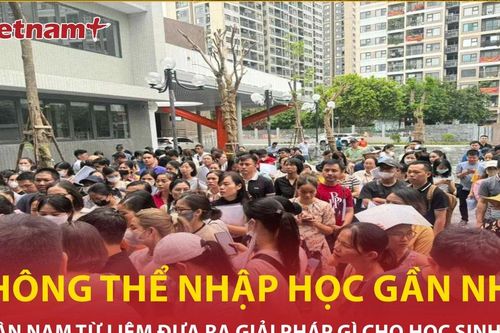 Bản tin 60s: Học sinh ở sát trường không thể nhập học, quận Nam Từ Liêm nói gì?