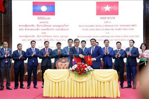 Thúc đẩy hợp tác trên nhiều lĩnh vực giữa tỉnh Điện Biên và tỉnh Luông-Nậm-Thà