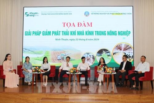 Giảm phát thải khí nhà kính trong sản xuất nông nghiệp