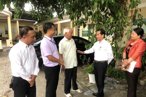 Cử tri nêu ý kiến liên quan đến dự án khu dân cư A1-C1, thị trấn Dầu Giây