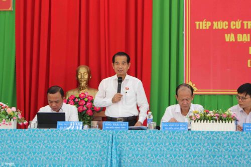 Giải quyết dứt dạt ý kiến, kiến nghị của cử tri, không để tồn đọng, kéo dài