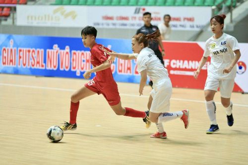 4 đội dự Giải futsal nữ vô địch quốc gia 2024