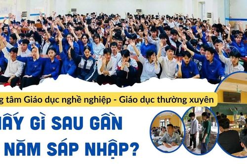 Trung tâm giáo dục nghề nghiệp - giáo dục thường xuyên: Thấy gì sau gần 10 năm sáp nhập?