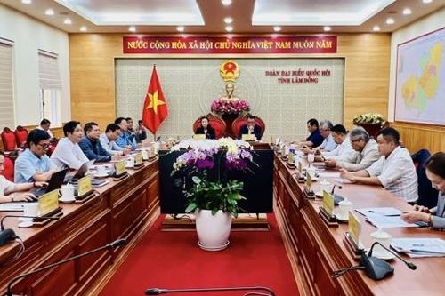 Đoàn ĐBQH tỉnh Lâm Đồng chất vấn về việc án tồn đọng nhiều năm chưa được thi hành