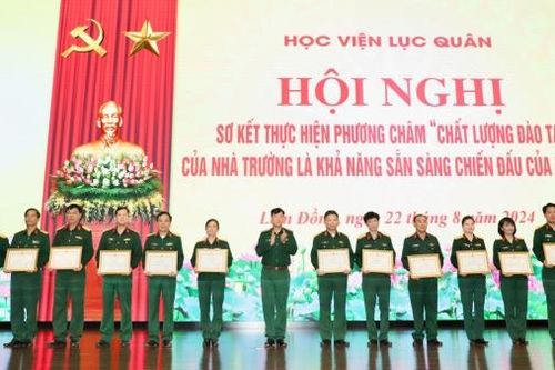 Học viện Lục quân: Chất lượng đào tạo gắn liền với khả năng sẵn sàng chiến đấu