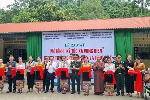 Nghệ An: Ra mắt mô hình 'Ký túc xá vùng biên' tại xã Tam Quang