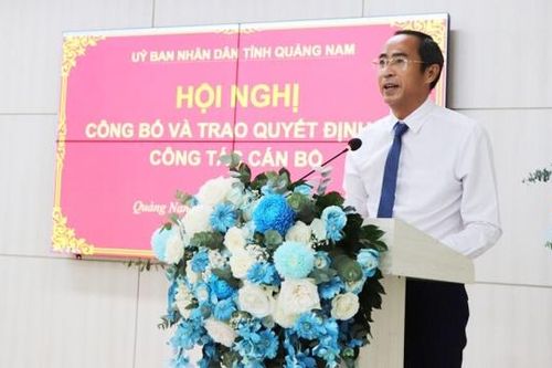 Tân Giám đốc Sở Xây dựng Quảng Nam: Nhiệm vụ mới vừa vinh dự nhưng trách nhiệm rất lớn