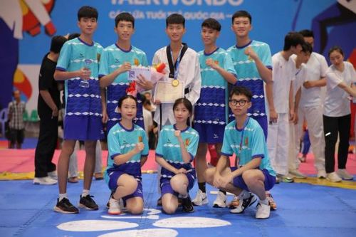 Đội tuyển Taekwondo CAND đoạt 2 Huy chương vàng