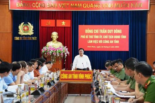 Tội phạm về trật tự xã hội trên địa bàn tỉnh Vĩnh Phúc tiếp tục được kiềm chế hiệu quả