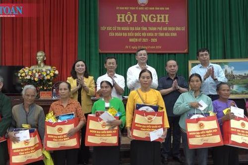 Tổng Kiểm toán nhà nước tiếp xúc cử tri ngoài địa bàn ứng cử tại tỉnh Kon Tum