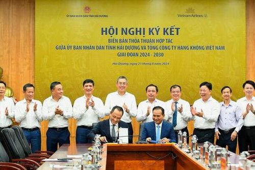 Hải Dương hợp tác cùng Vietnam Airlines quảng bá du lịch