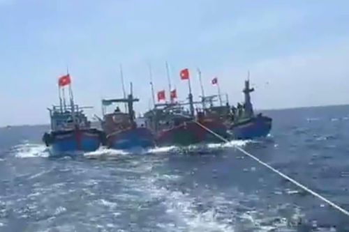 Tàu cá gặp nạn trên biển, thuyền viên phát trực tiếp lên mạng xã hội cầu cứu
