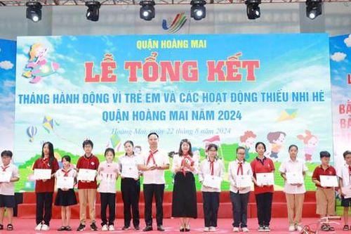 18,5% dân số quận Hoàng Mai là trẻ dưới 16 tuổi