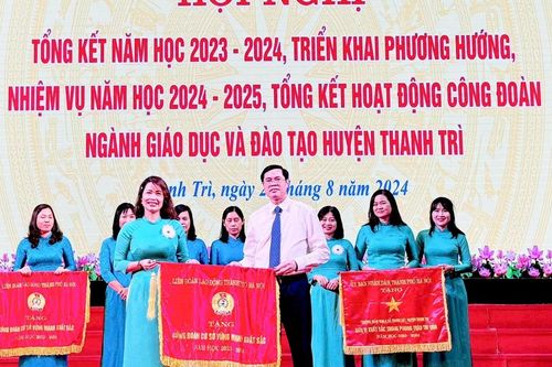 Ngành giáo dục và đào tạo huyện Thanh Trì: Một năm nhiều khởi sắc