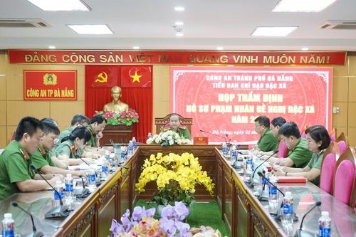 Công an TP Đà Nẵng và Công an tỉnh Quảng Nam thẩm định hồ sơ xét đề nghị đặc xá năm 2024