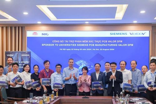 Siemens EDA tài trợ 1.200 bộ bản quyền phần mềm cho NIC và 18 trường đại học