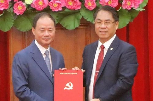 Ông Trần Hồng Thái - Thứ trưởng Bộ Khoa học và Công nghệ giữ chức Phó Bí thư Tỉnh ủy Lâm Đồng