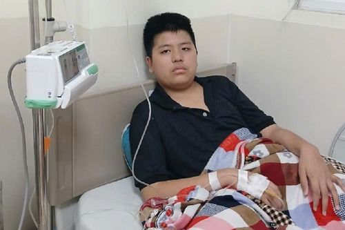 Gia đình bé Trương Thiên Lộc gửi lời cảm ơn tới các nhà hảo tâm