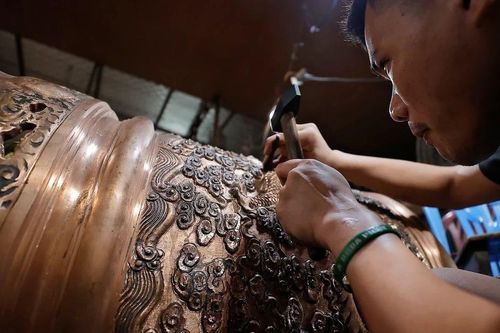 Hà Nội: Tinh hoa Làng nghề đúc đồng truyền thống Ngũ Xã