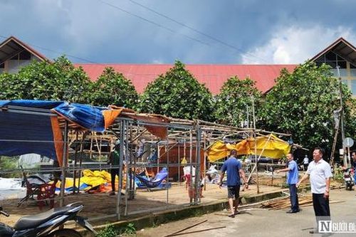 Lâm Đồng: Tháo dỡ 59 lều, quán nhếch nhác tại chợ Bảo Lộc