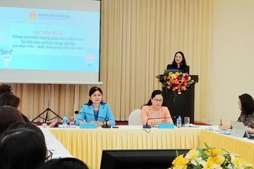 Đề xuất chính sách nâng cao chất lượng giáo dục trẻ em mầm non tại các khu công nghiệp, khu chế xuất