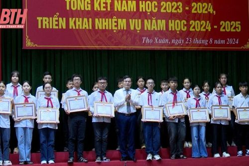 Thọ Xuân hoàn thành xây dựng 28 trường đạt chuẩn quốc gia