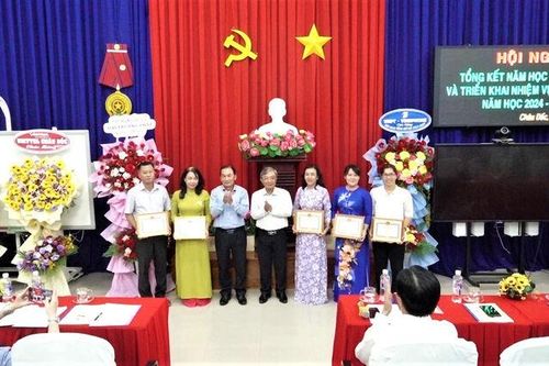 TP. Châu Đốc hoàn thành tốt nhiệm vụ năm học 2023 - 2024