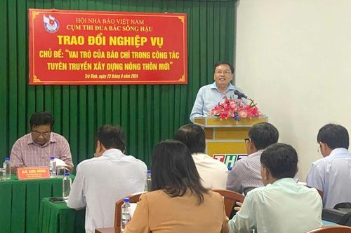 Hội thảo chủ đề 'Vai trò của Báo chí trong xây dựng nông thôn mới'