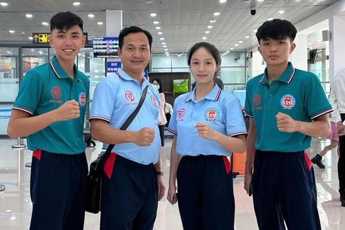 3 võ sĩ Gia Lai lên đường dự Giải Vô địch Kickboxing trẻ thế giới