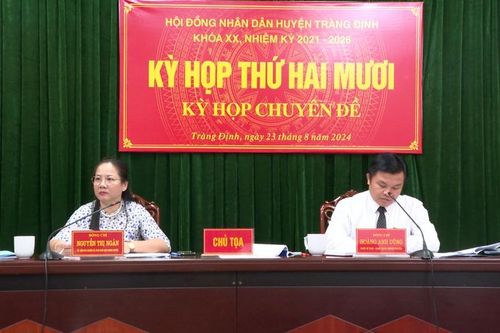 HĐND huyện Tràng Định tổ chức kỳ họp thứ 20