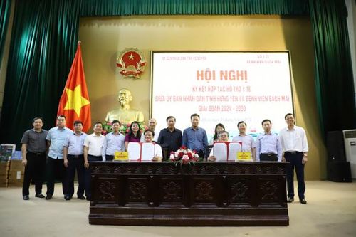 Bệnh viện Bạch Mai và tỉnh Hưng Yên ký kết hợp tác hỗ trợ y tế toàn diện