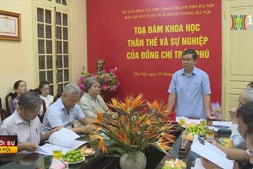 Tọa đàm về thân thế, sự nghiệp của đồng chí Trần Phú
