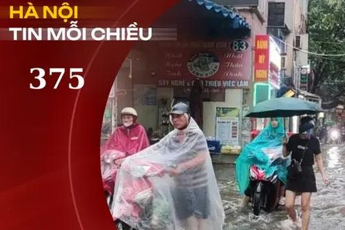 Mưa lớn gây úng ngập, Hà Nội không thể chủ quan
