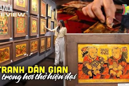 Tự tay vẽ tranh sơn mài khắc tại 'Mạch di sản' | HANOI Review | 23/08/2024