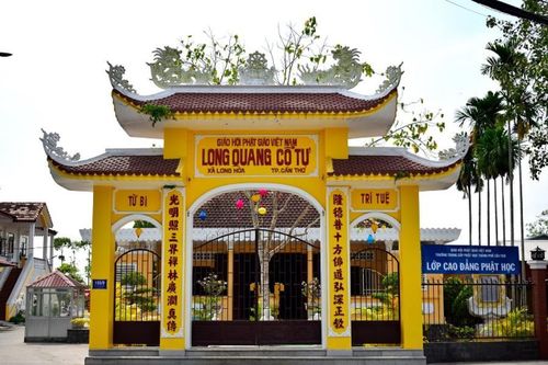 Long Quang cổ tự ở Cần Thơ