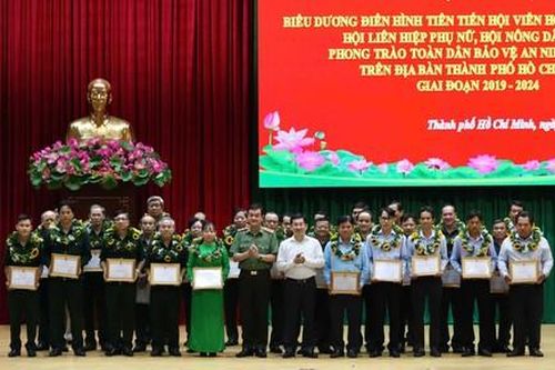 TPHCM: Tuyên dương 160 điển hình trong phong trào toàn dân bảo vệ an ninh Tổ quốc