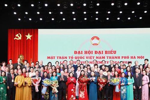 Bế mạc Đại hội đại biểu MTTQ Việt Nam thành phố Hà Nội lần thứ XVIII, nhiệm kỳ 2024-2029