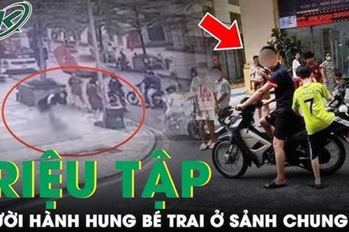 Công an gửi giấy triệu tập người đàn ông hành hung cháu bé dã man ở sảnh chung cư