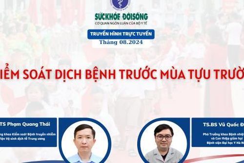 Truyền hình trực tuyến: Kiểm soát dịch bệnh trước mùa tựu trường