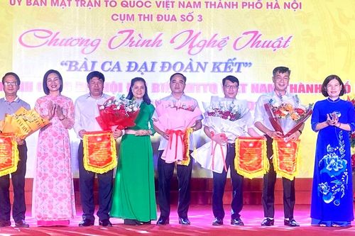 Đặc sắc chương trình nghệ thuật 'Bài ca đại đoàn kết'của Cụm thi đua số 3